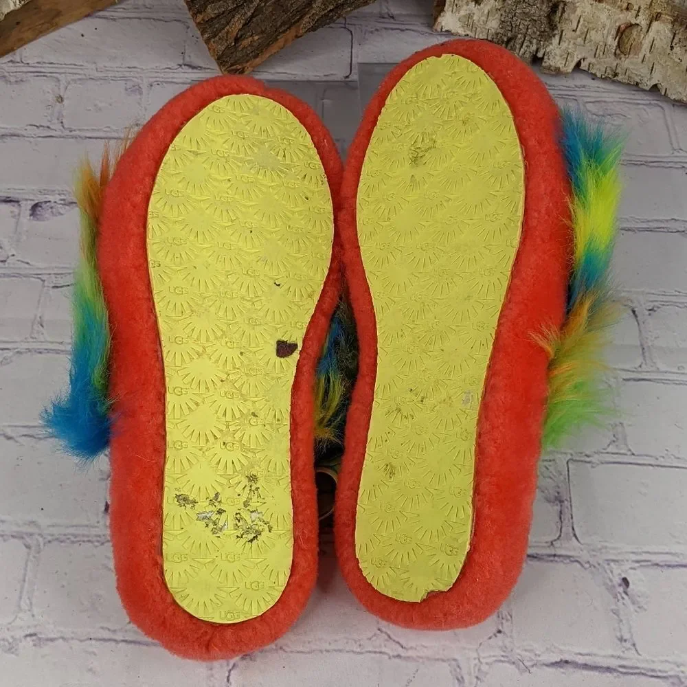 UGG Fluff Yeah Slide Tie Dye Slippers